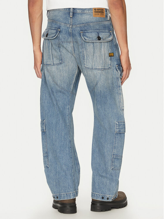 G-STAR G-Star Raw Jeans hlače Bend 3D D26111-D499 H121 Modra Loose Fit