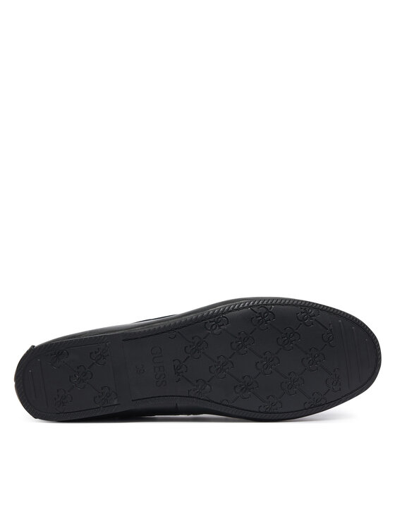 Guess Mokassins Guess FLFAA2 LEP14 Schwarz