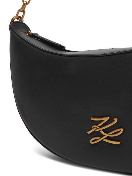 KARL LAGERFELD Kabelka KARL LAGERFELD B1W30236 Čierna