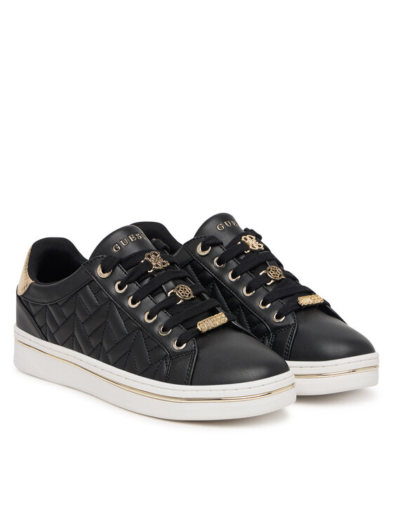 Guess Sneakersy Guess FLFSOT ELE12 Černá
