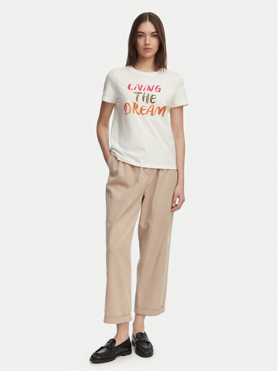 Vero Moda Vero Moda Camiseta Jida 10340948 Blanco Regular Fit