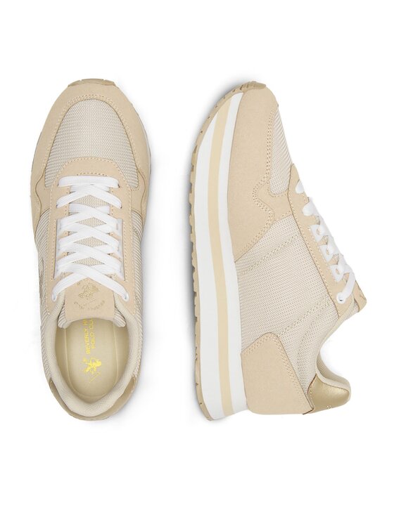 Beverly Hills Polo Club Sneakersy Beverly Hills Polo Club BHPC042W Béžová