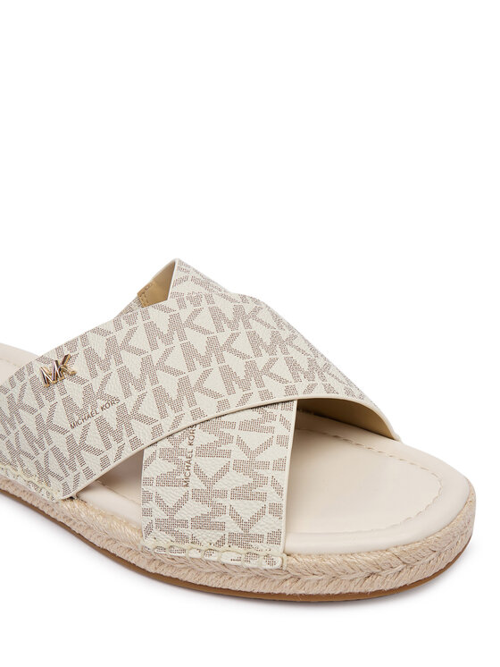 MICHAEL Michael Kors Еспадрильї MICHAEL Michael Kors Kenzie 40R6KZFS1B Кремовий