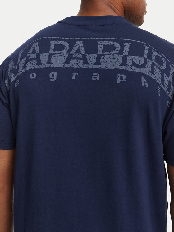 Napapijri Napapijri Camiseta Yourte NP0A8AU2 Azul marino Relaxed Fit