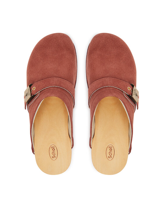 Scholl Шльопанці Scholl Pescura Clog F32326 Коричневий