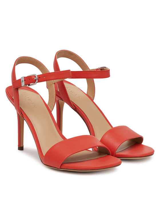 LAUREN RALPH LAUREN Sandały LAUREN RALPH LAUREN 802940727012 Czerwony