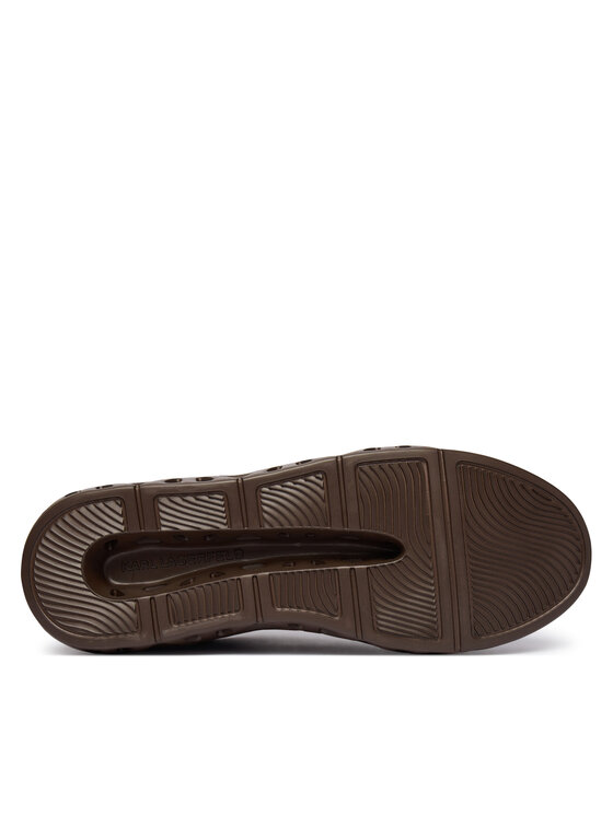 KARL LAGERFELD Sneakersy KARL LAGERFELD Kapri Kite KL54527 Tmavo hnedá