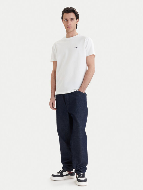 Armani Exchange Armani Exchange Camiseta XM002453 AF10337 U0009 Blanco Regular Fit