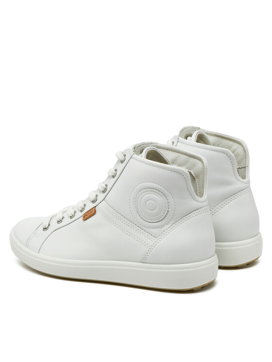 ECCO Sneakersy ECCO Soft 7 Ladies 430023 01007 Biela
