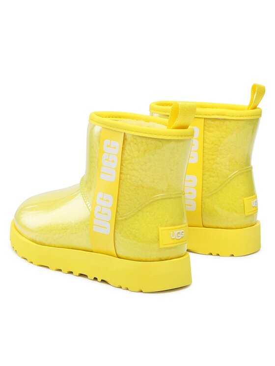 Ugg Μπότες Χιονιού Ugg W Classic Clear Mini 1113190 Κίτρινο