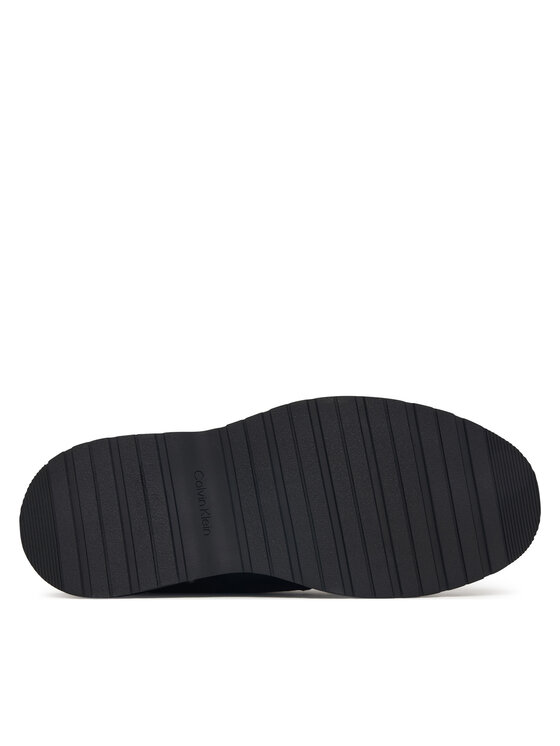 Calvin Klein Зимни обувки Calvin Klein Combat Mid Hiking Boot Lth Wl HM0HM02357 Черен