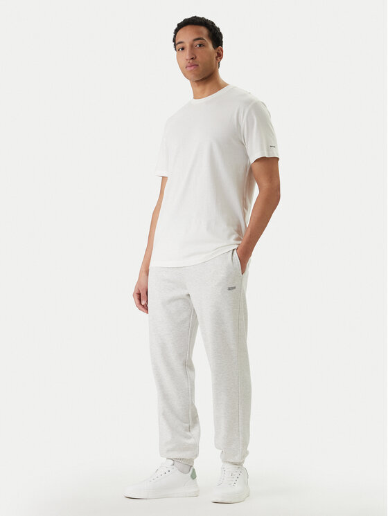 Sprandi Sprandi Camiseta W126-SIMTS-1014-01X Écru Regular Fit