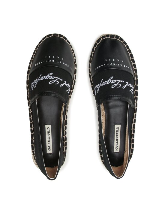 KARL LAGERFELD Еспадрильї KARL LAGERFELD KL80123 Чорний