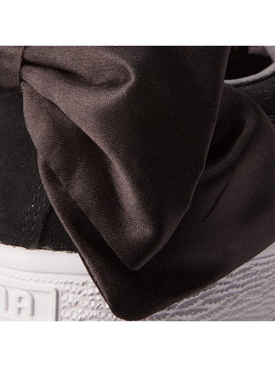 Puma Сникърси Puma Suede Bow Wn's 367317 04 Черен
