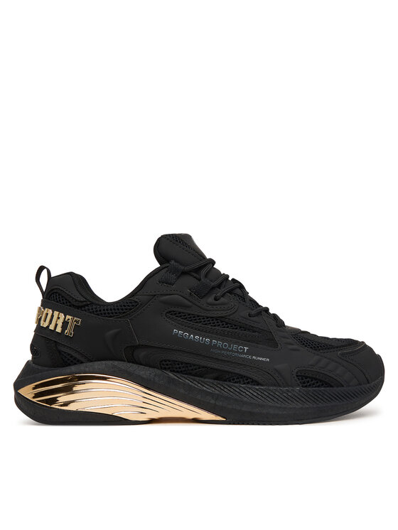 Plein Sport Snīkeri Plein Sport Pegasus Project SAFS USC0935 STE003N Melns