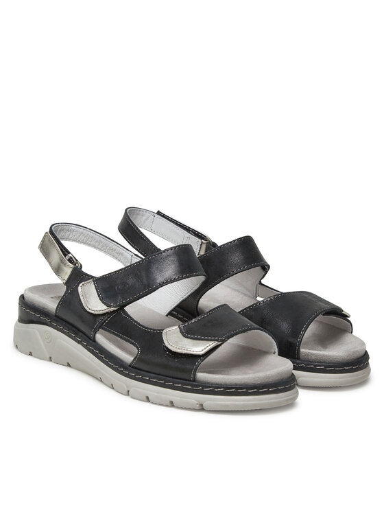 Suave Sandali Suave 710065-01 Črna