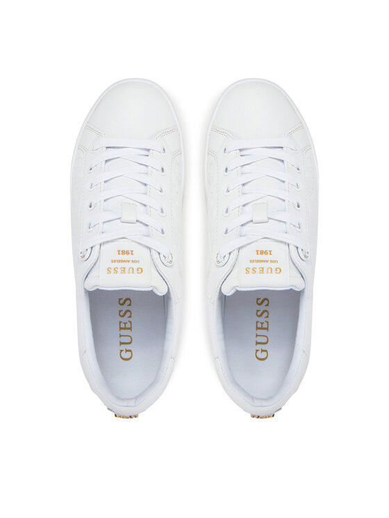 Guess Снікерcи Guess FLJRON FAL12 Білий