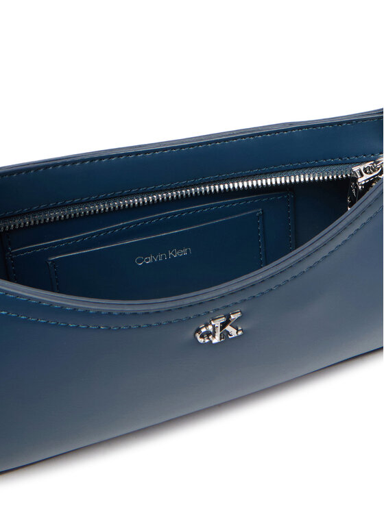 Calvin Klein Kabelka Calvin Klein Ck Small Shoulder Bag LV04F3170G Tmavomodrá