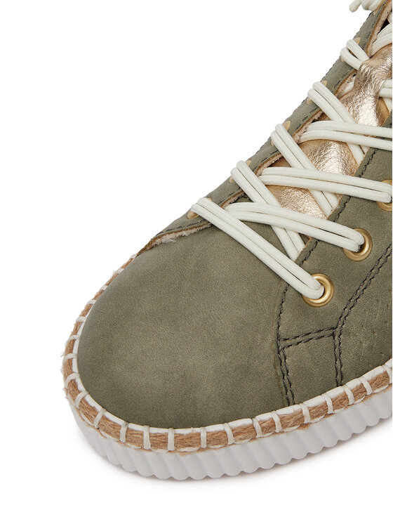 Rieker Sneakersy Rieker M2952-52 Khaki
