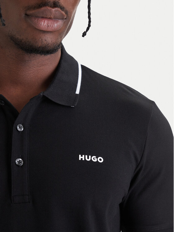 HUGO HUGO Polo Dinoso222 50467344 Negro Slim Fit