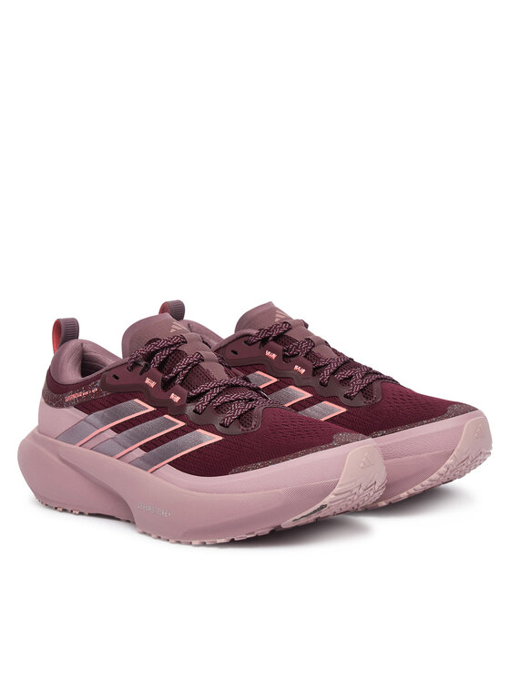 adidas Buty do biegania adidas Supernova Rise 3 Atr Running KJ1859 Bordowy