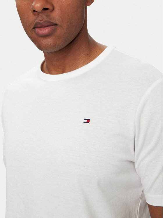 Tommy Hilfiger Tommy Hilfiger Conjunto de camisetas 3P Ss Tee UM0UM03870 Crema Regular Fit