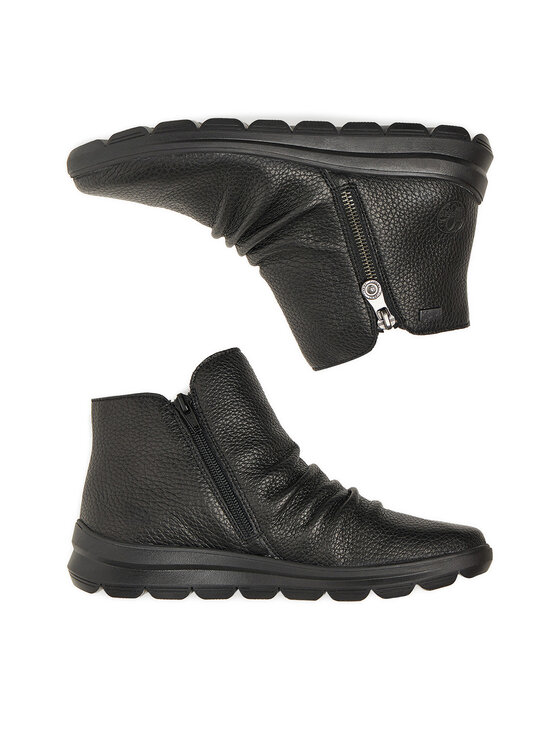 Rieker Īsie zābaki Rieker Z0056-00 Melns