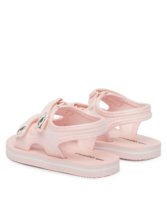 KARL LAGERFELD Σανδάλια KARL LAGERFELD Z31183 M Ροζ