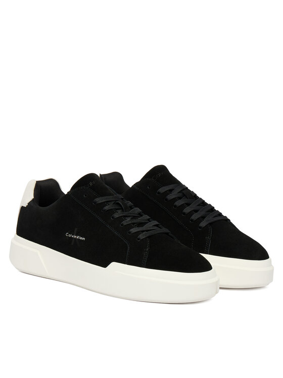 Calvin Klein Сникърси Calvin Klein Chunky Cupsole Laceup Su YM0YM01453 Черен