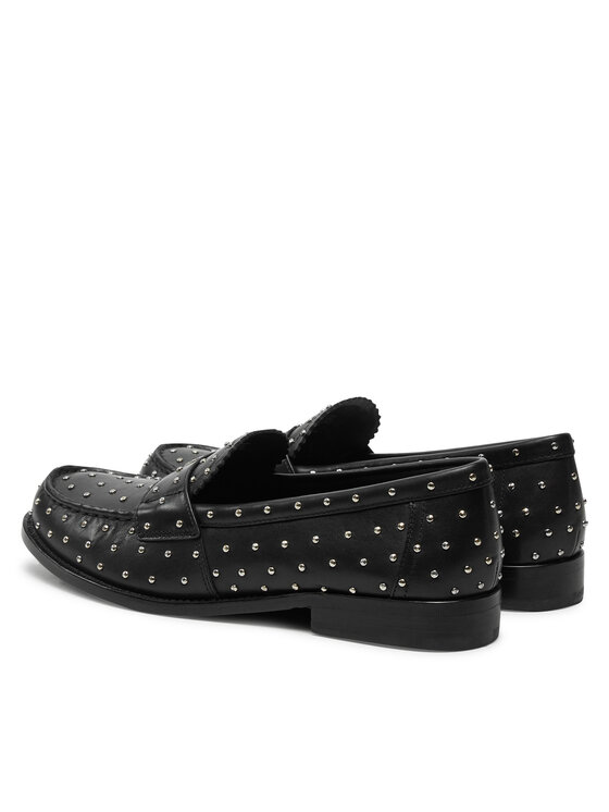Tory Burch Mokasini Tory Burch Studded Classic Loafer 159881 Črna