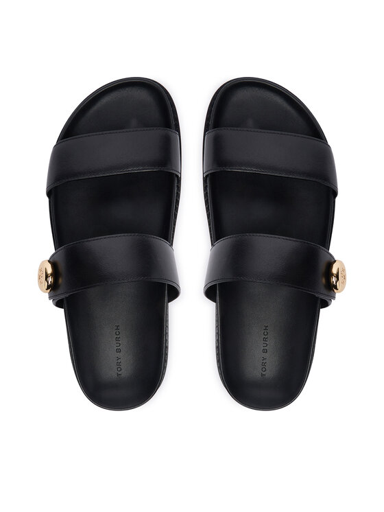 Tory Burch Шльопанці Tory Burch Romy Sport 183278 Чорний