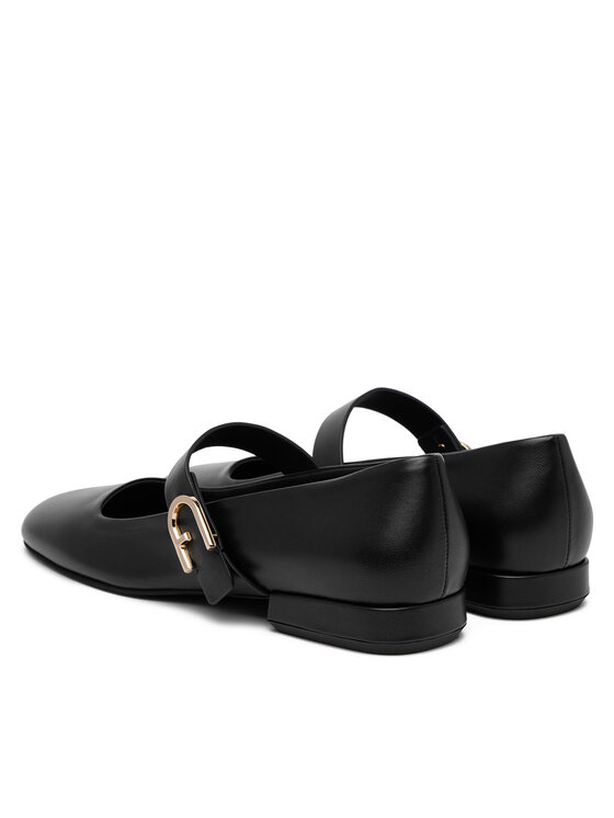Furla Poltopánky Furla Chic Ballerina YJ70HIC X30000 AL O6000 Čierna