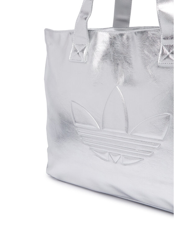 adidas Сумка adidas Shopper Metallic Pu Bag KR1566 Срібний