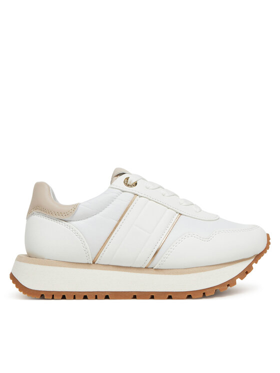 Tommy Hilfiger Sneakersy Tommy Hilfiger Low Cut Lace-Up Sneaker T3A9-33758-1695 M Biały