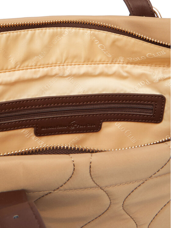 Beverly Hills Polo Club Kabelka Beverly Hills Polo Club CWBEO-BHPC-C-001-10 Tmavě béžová