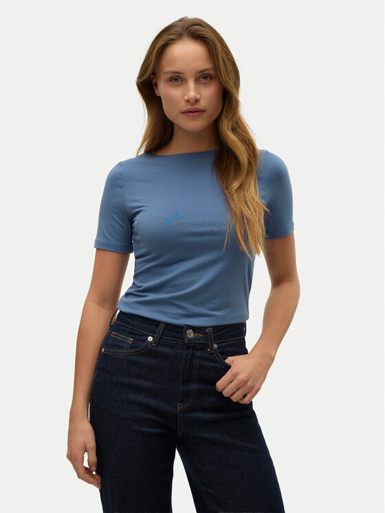 Vero Moda Vero Moda Camiseta Panda 10231753 Azul Regular Fit