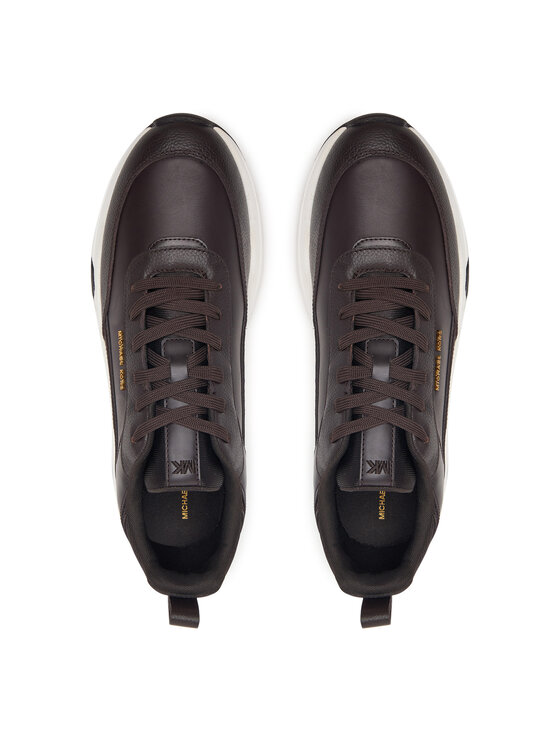 MICHAEL Michael Kors Sneakersy MICHAEL Michael Kors Hartley 42F6HAFS2L Hnědá