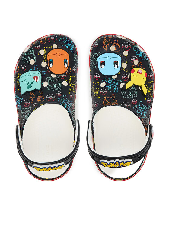 Crocs Шльопанці Crocs Pokémon Classic Clog 211344 Чорний