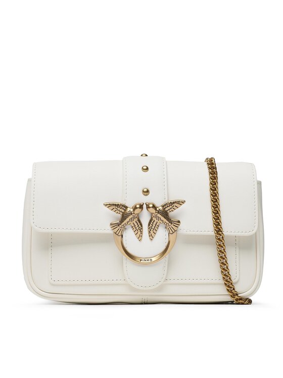 PINKO Τσάντα PINKO Love One Pocket C PE 23 PLTT 100061 A0F1 Κρεμ