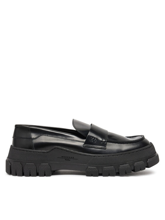 Weekend Max Mara Čevlji brez vezalk Weekend Max Mara Conero 2425526015600 Črna