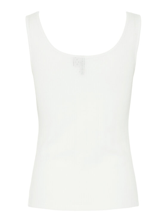 Pieces Pieces Τοπ Fia 17155482 Λευκό Slim Fit
