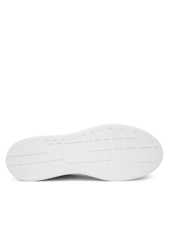 Calvin Klein Laisvalaikio batai Calvin Klein Basket Cups Oxf Lup Hf Lth YM0YM01452 Balta