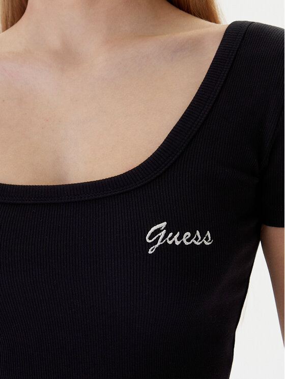 Guess Guess Camiseta V6RP05 K8RT2 Negro Regular Fit