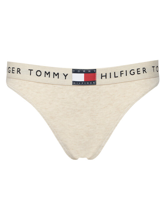 Tommy Hilfiger Tommy Hilfiger Tangas UW0UW06227 Écru