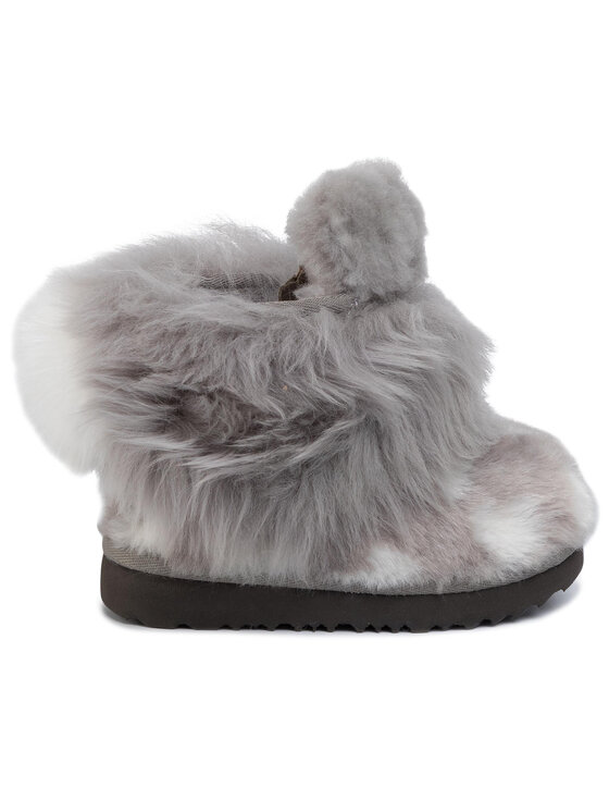 Ugg Škornji za sneg Ugg T Luv Classic Mini II 1106897T Siva