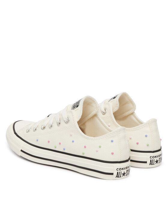 Converse Кеди Converse Chuck Taylor All Star Mini Studs A17872C Écru