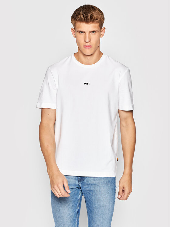 BOSS Boss Футболка TChup 50473278 Білий Relaxed Fit