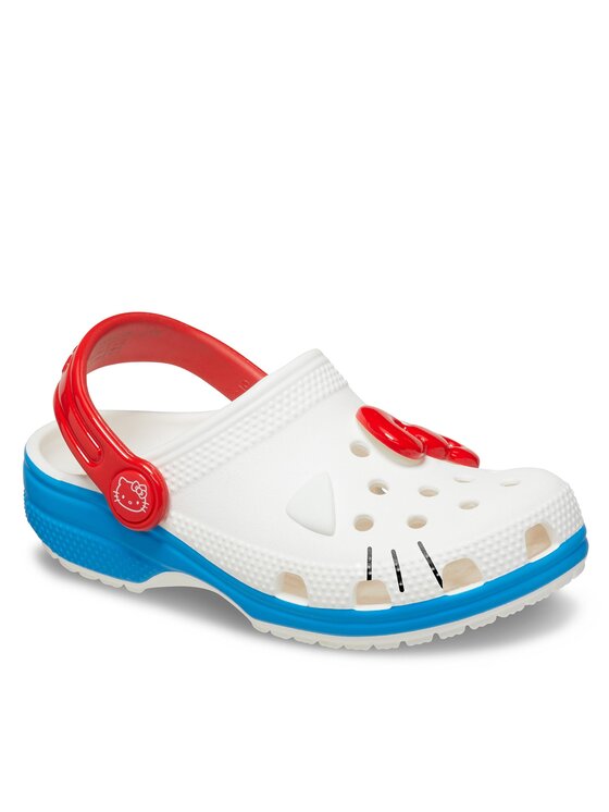 Crocs Шльопанці Crocs Hello Kitty Iam Classic Clog T 209469 Білий
