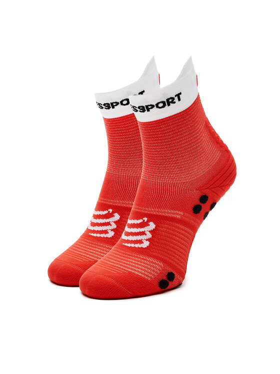 Compressport Duge čarape Compressport Pro Racing V 4.0 Run High XU00046B Crvena
