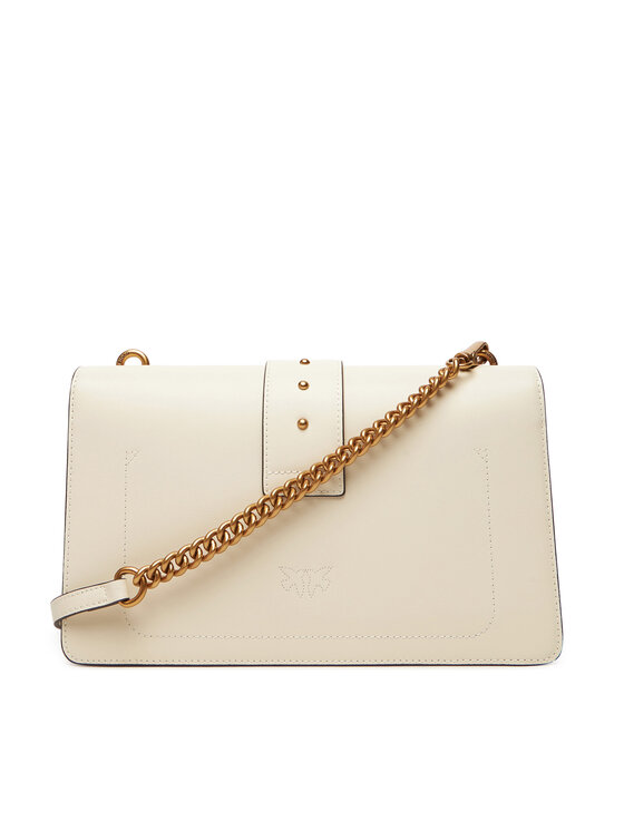 PINKO Geantă PINKO Love One Classic ST.CL Al 25-26 PLTT 105857 A0F1 Alb
